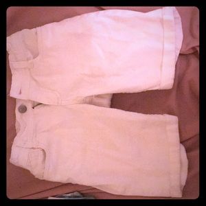 White shorts (size 8 girls)